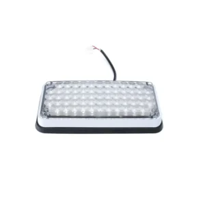 Luz de Advertencia de 7X3in, Bicolor Rojo/Claro, I