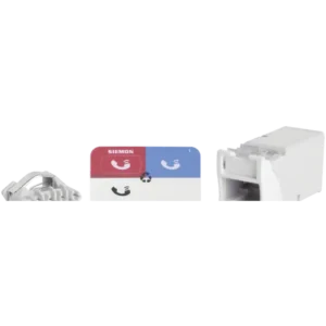 Jack Z-MAX Cat6A, UTP, Montaje híbrido en Placa de