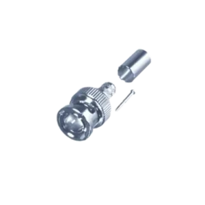 Conector BNC Macho de Anillo Plegable para Cable R