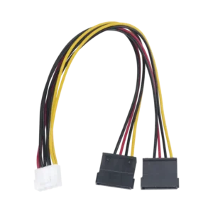 Cable Doble de Corriente SATA  Compatible con DVRfts epcom