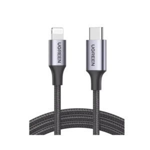 Cable USBC a Lightning  1 Metro  Certificado MFi  Carga Rápi