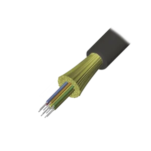 Cable de Fibra Óptica de 4 hilos, InteriorExterior, Loose Tu