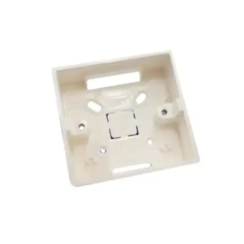 Caja plástica para instalación del botón PRO802B 86 x 86 mm