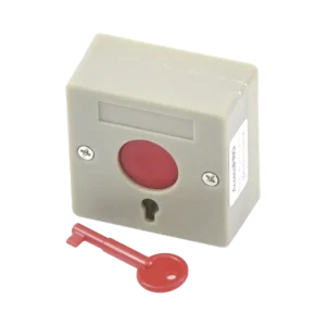 Botón de Pánico a Prueba de Fuego  Restablecimiento con Llav