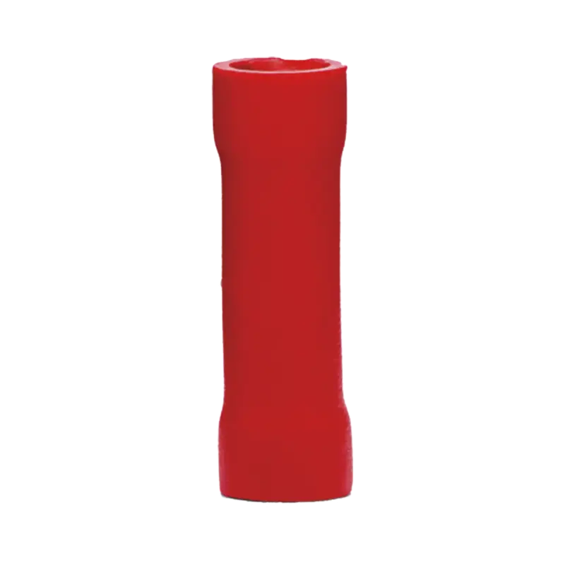 Conector a tope aislado 22 16 AWG Rojo Paquete de 25 pie