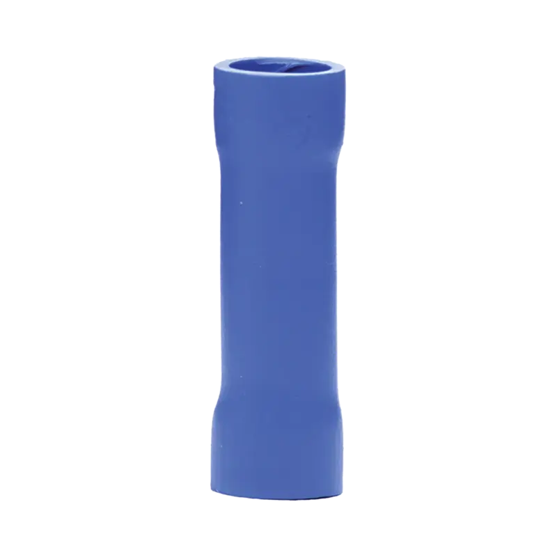 Conector a tope aislado 16 14 AWG Azúl Paquete de 25 piez
