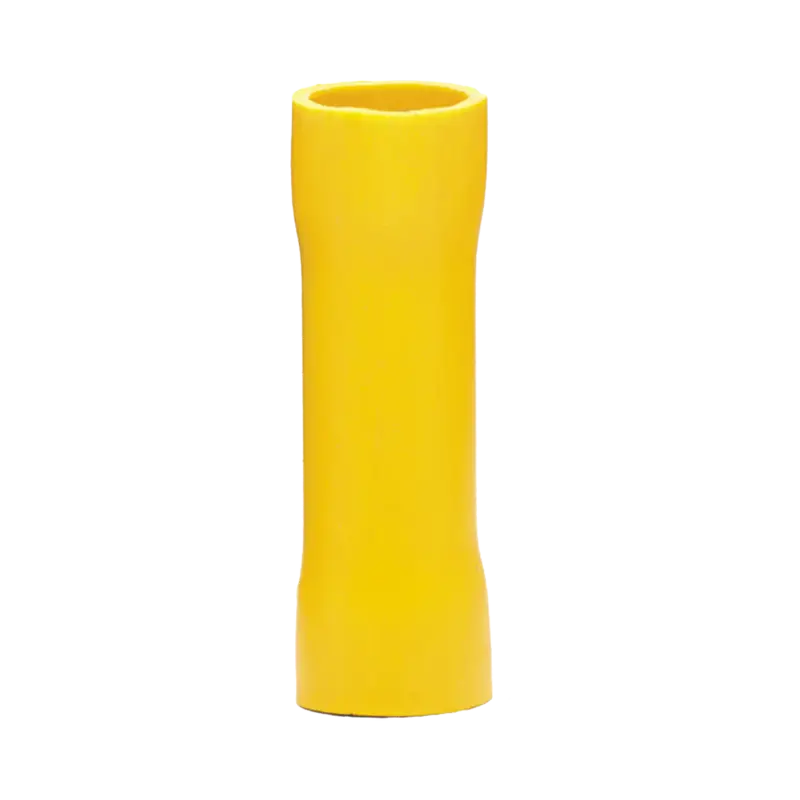 Conector a tope aislado 1210 AWG Amarillo Paquete de 25 p