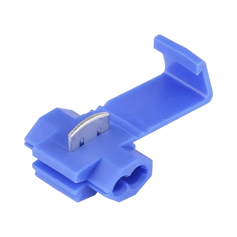 Terminal tipo almeja 18 14 AWG Azúl Paquete de 25 piezas