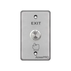 Botón de Cabeza Plana  Exterior IP65  Estético  NO y COM