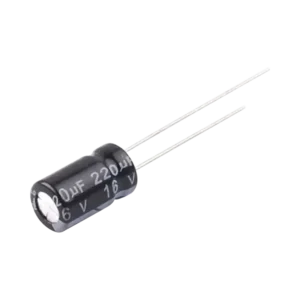 Capacitor Electrolítico en Aluminio, Radial de 220 mcFd, 16