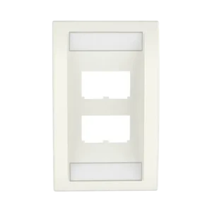 Placa de Pared Vertical Ejecutiva, Salida Para 4 Puertos Min