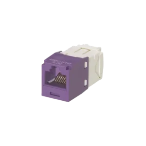 Conector Jack RJ45 Estilo TG, MiniCom, Categoría 6, de 8 pos