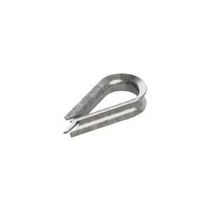 Cuello Guardacabo Rozadera para Cable de 14in de Acero Galv.