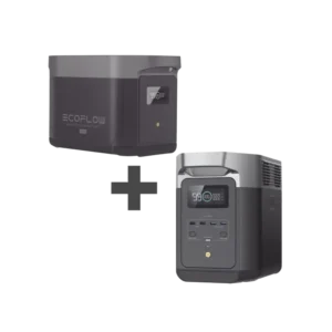 Kit de Estación de Energía Portátil 2048Wh + Batería Externa