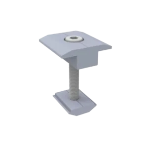 Sujetador Intermedio 30 mm para montaje de paneles solares e