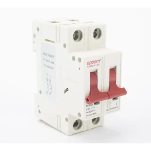 Protección Térmica Interruptor 2P, 40 A,  Corriente Directa