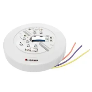 Base Para Detector Convencional Con Relevador, 6 in, 4 Hilos