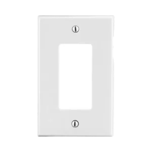 Tapa para Contacto Rectangular Color Blanco.