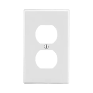 Tapa para Contacto Dúplex Color Blanco.