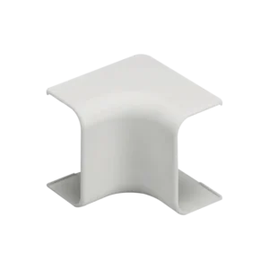 Esquinero interior, para uso con canaleta LD10, material ABS