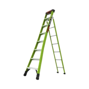 Escalera de Tijera 3 en 1 de 2.44 Metros, Fibra de Vidrio SK