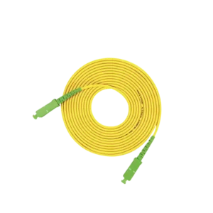 Jumper de Fibra Óptica Monomodo SCAPCSCAPC Simplex, color am