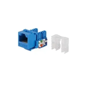 Módulo Jack 110 Cat6, Keystone para faceplate  Color Azul