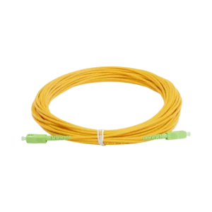 Jumper de Fibra Óptica Monomodo SCAPC  SCAPC Simplex, color