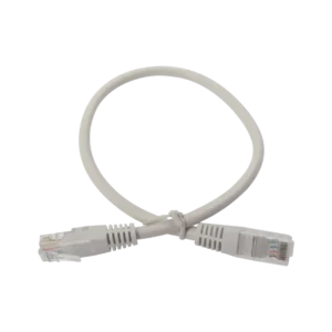 Cable de parcheo UTP cruzado Cat6 0.4 m  Gris
