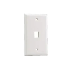 Placa de Pared Vertical, Salida Para 1 Puerto Keystone, Colo