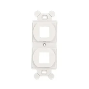 Marco de Módulo Dúplex, Para Placas Frontales Estándar NEMA