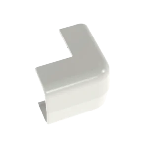 Esquinero exterior, para uso con canaleta LD5, material ABS,