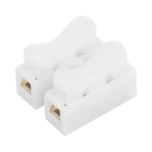 Conector tipo PUSH de 2 Contactos  Para una Conexión Rápida