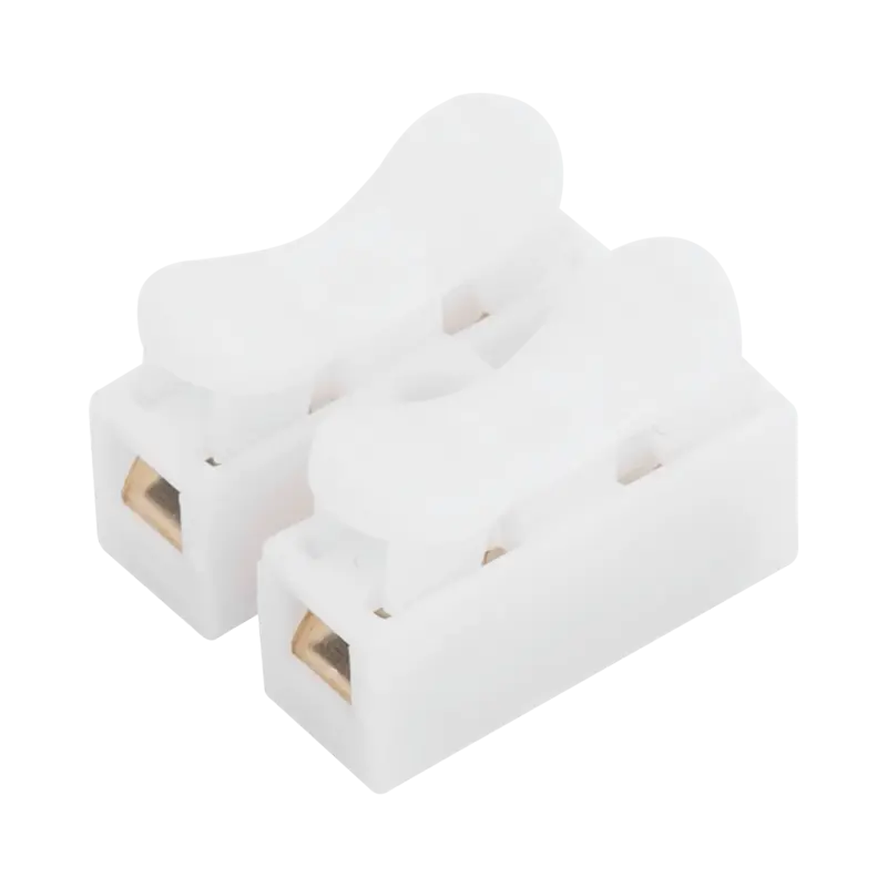 Conector tipo PUSH de 2 Contactos Para una Conexión Rápida