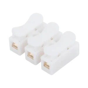 Conector tipo PUSH de 3 Contactos  Para una Conexión Rápida