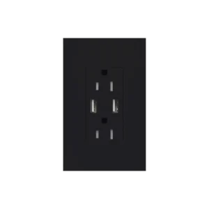 Tomacorriente 15A,con salida de carga USB