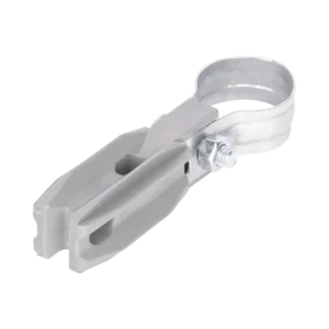 Aislador de paso o esquina de color GRIS con abrazadera incl