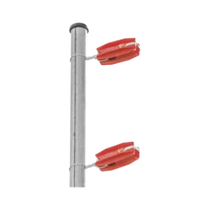 Aislador de color Rojo para postes de esquina de alta Resist