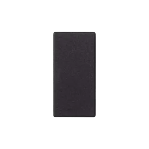 Medio Módulo de Placa Ciega Color Grafito  K10514