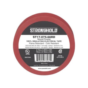 Cinta Eléctrica STRONGHOLD para Aislar, de PVC, Uso General