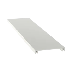 Cubierta para canaleta T70, de PVC rígido, 70.1 x 9.1 x 1828