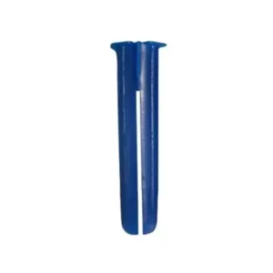 Taquete azul 38in para tornillo 12mm x 2in 100pzs 110505100