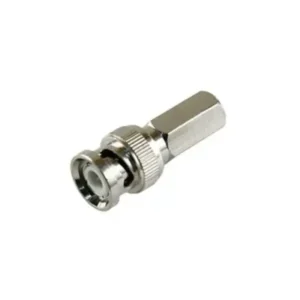 Conector BNC Macho de Ensamble Roscable Hex. en Sentido de l