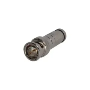 Conector BNC macho de 75 Ohm, con base de resorte para monta