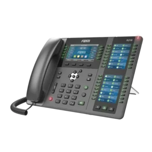 Teléfono IP ideal para recepción hasta 20 líneas SIP, PoE, 1