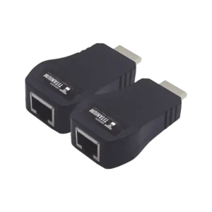 Kit Extensor 25m convertidor Señal HDMI a UTP Cat5e-Cat 6  -
